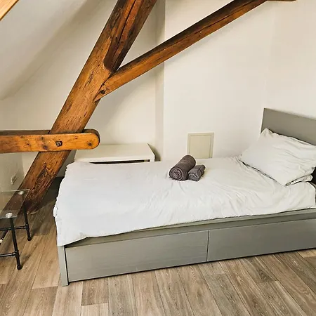 Familien-oase Leipzig Nord - Maisonette Mit Kamin & Balkon *